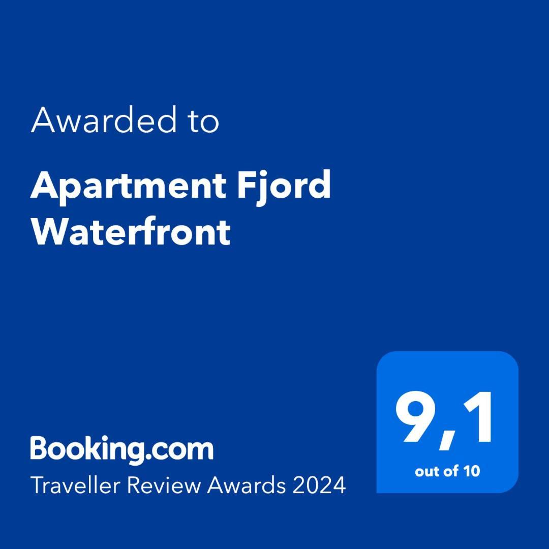 קוטור Apartment Fjord Waterfront מראה חיצוני תמונה